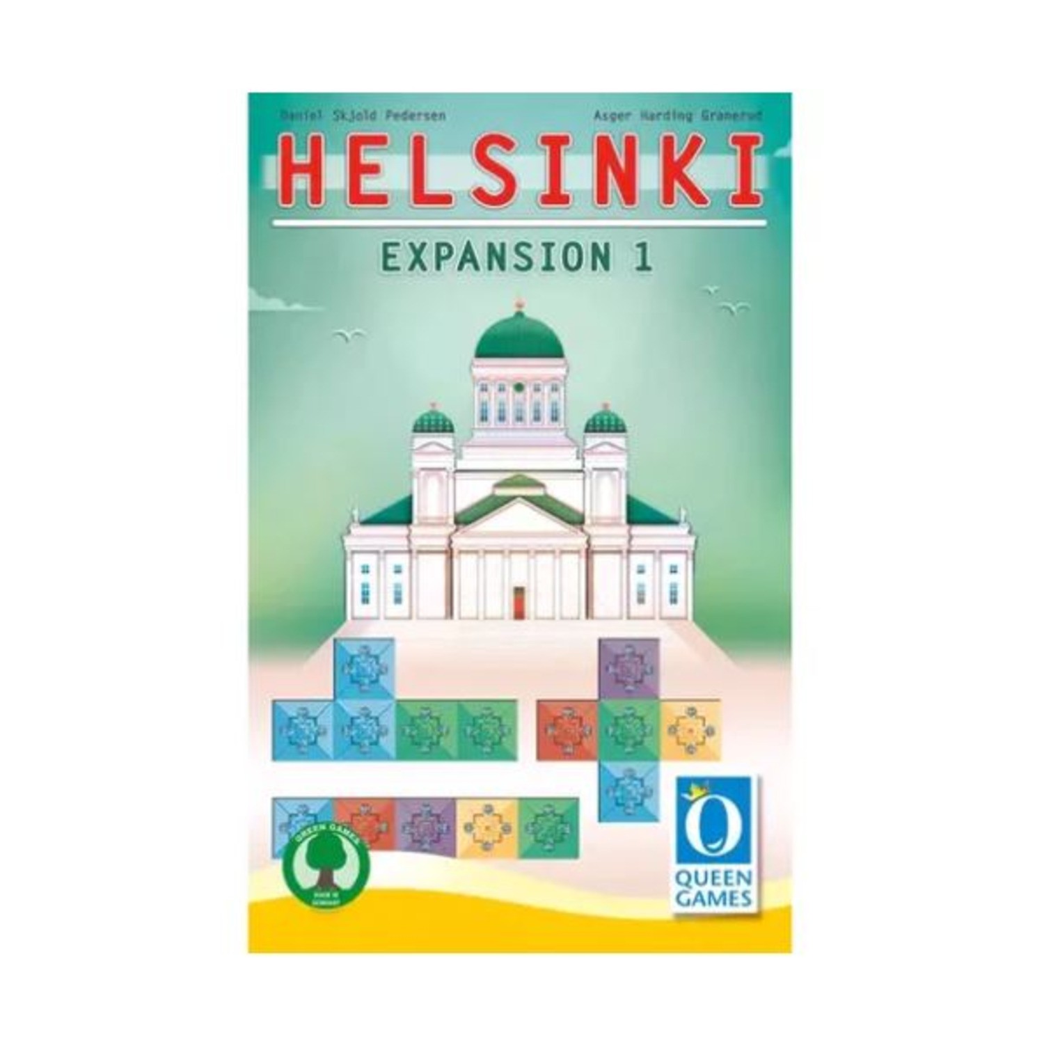 Queen Games Boardgame Helsinki – Expansion 1 Box SW (New)