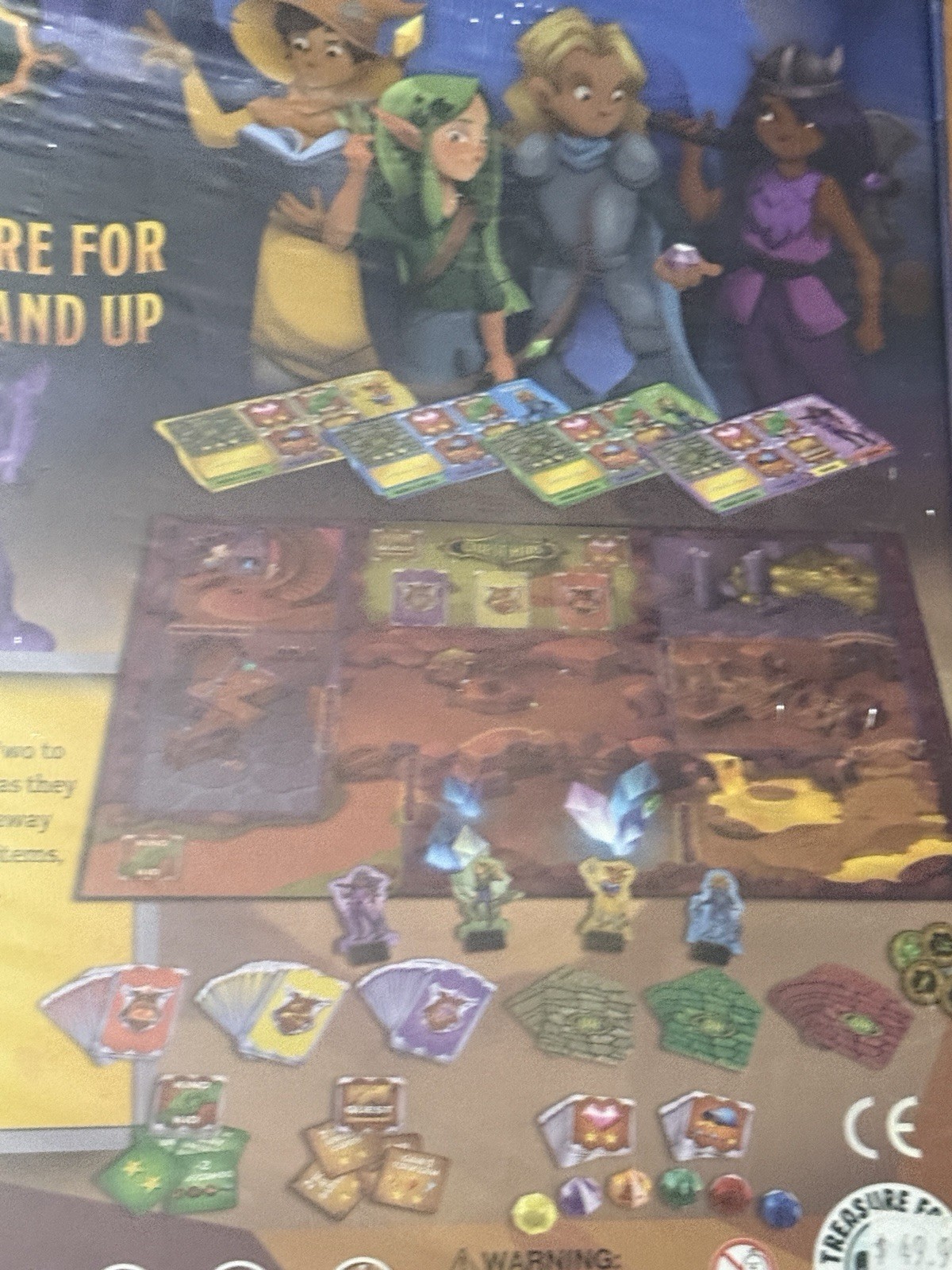 The Quest Kids Board Game for Kids Ages 5+ Family Fantasy Tabletop Adventure NEW