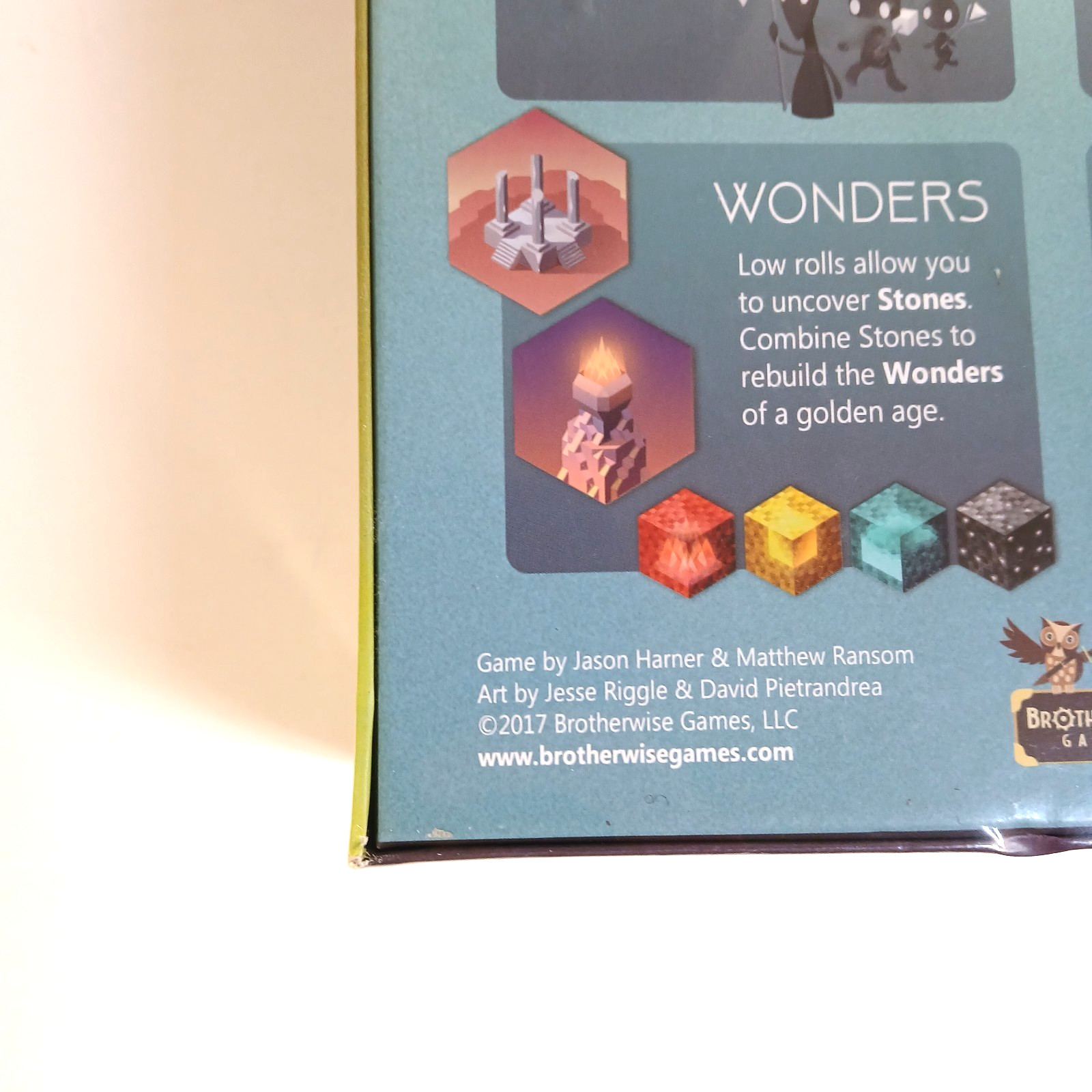 Unearth – Brotherwise Games – Board Game Brand New & Sealed – First Edition