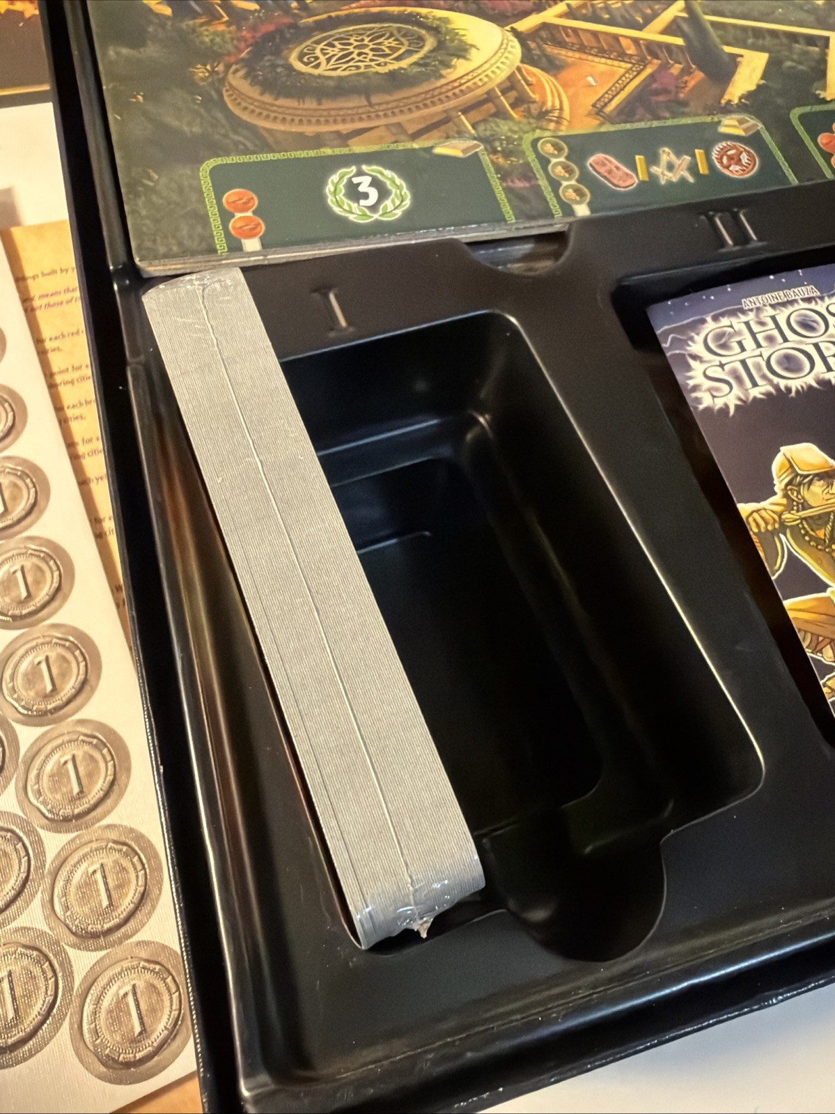 Asmodee Editions Seven 7 Wonders Board Game New Open Box