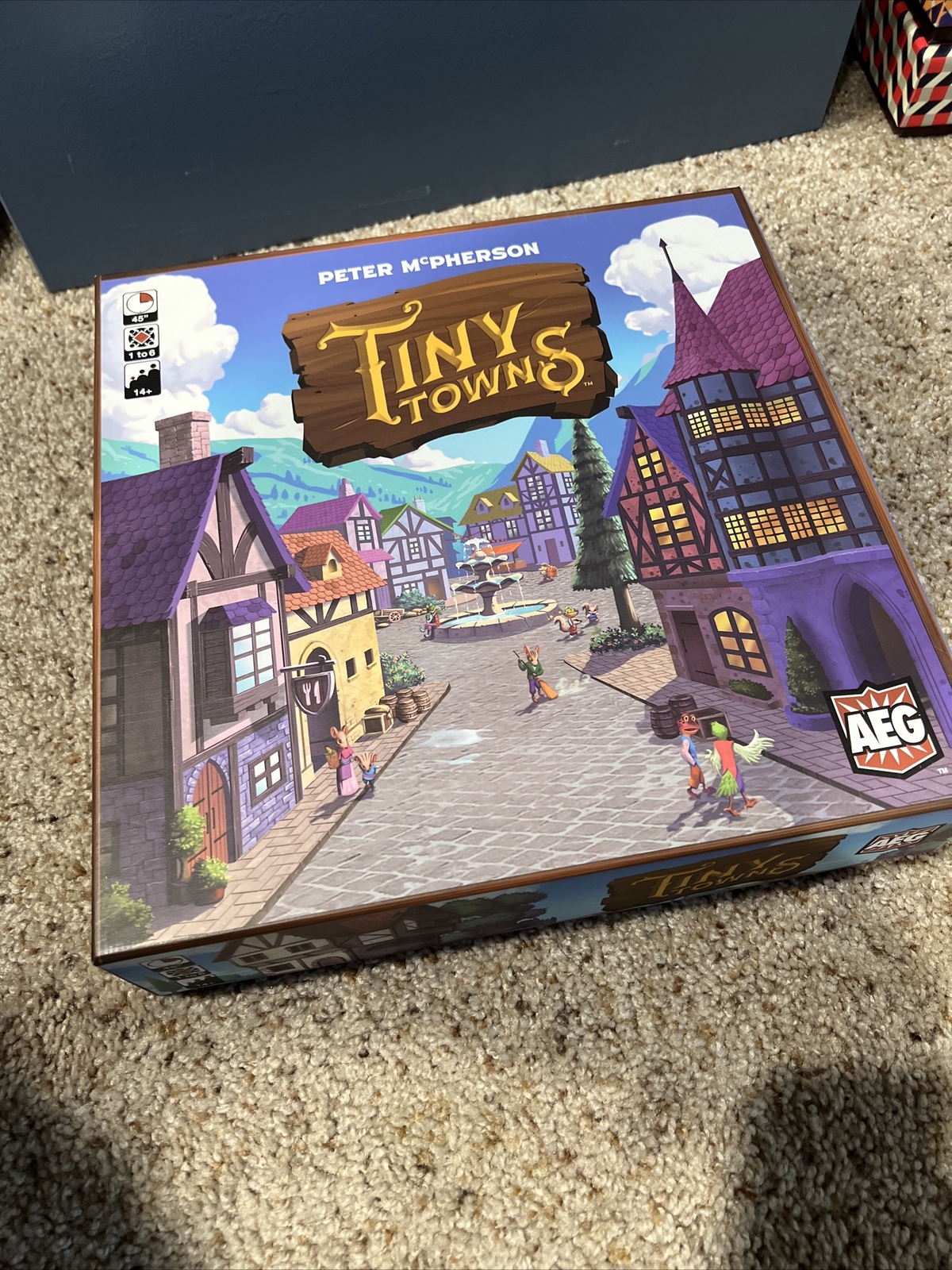Tiny Towns Board Game – Used
