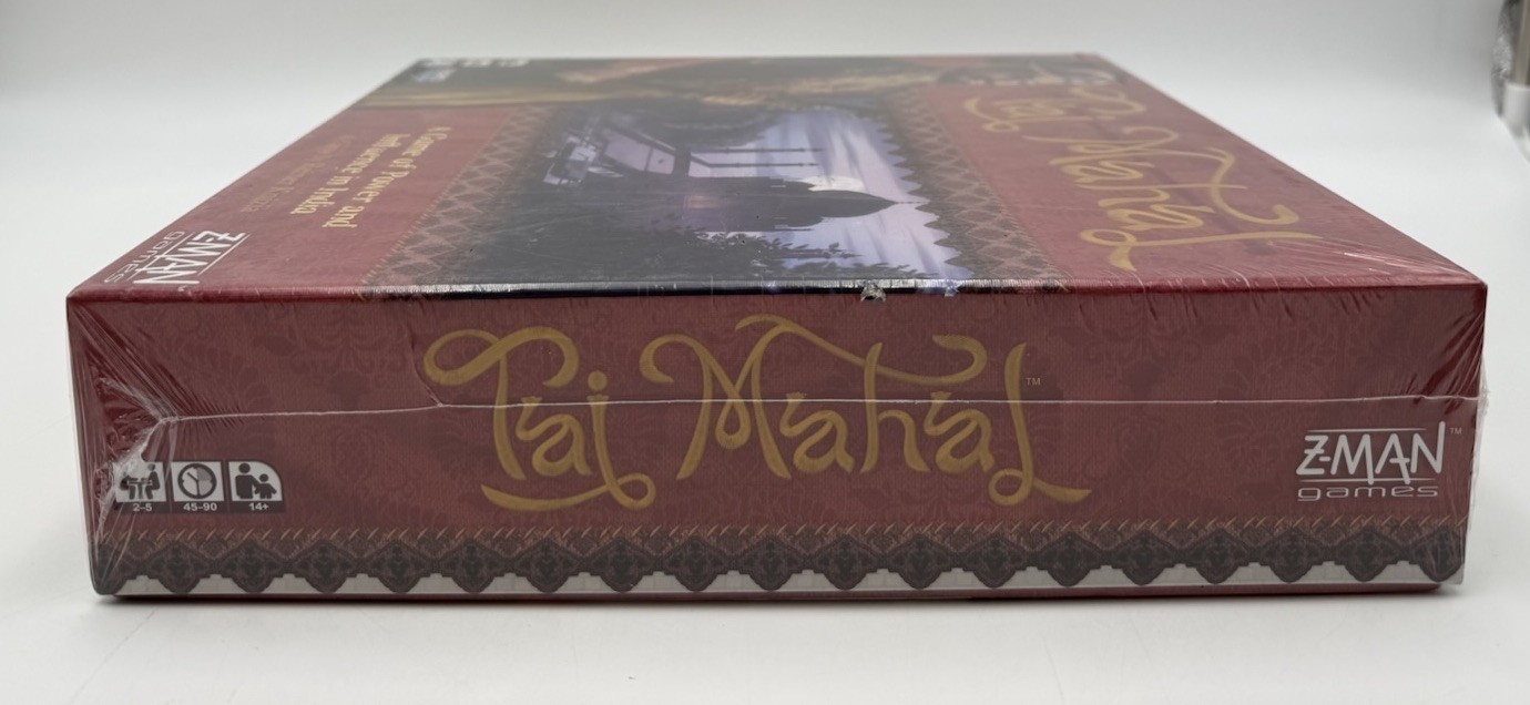 Taj Mahal Board Game Reiner Knizia Z-Man Games 2018 ~ New
