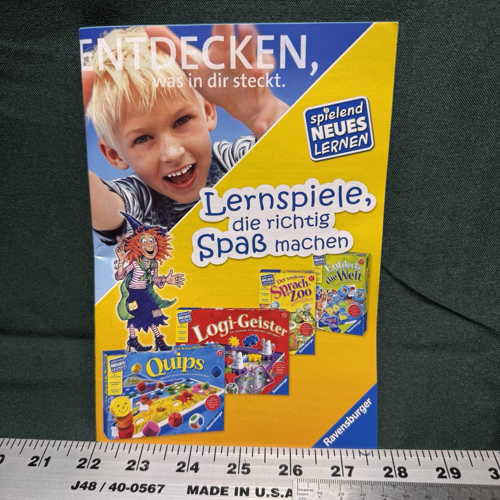 2006 Ravensburger German Tiere Futtern – Feed Animals Game Complete
