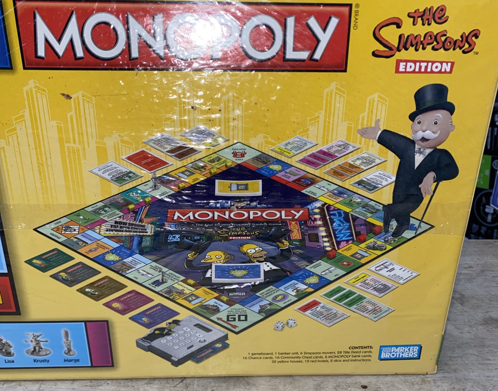 Monopoly The Simpsons Edition Board Game Electronic Cash 2009,
