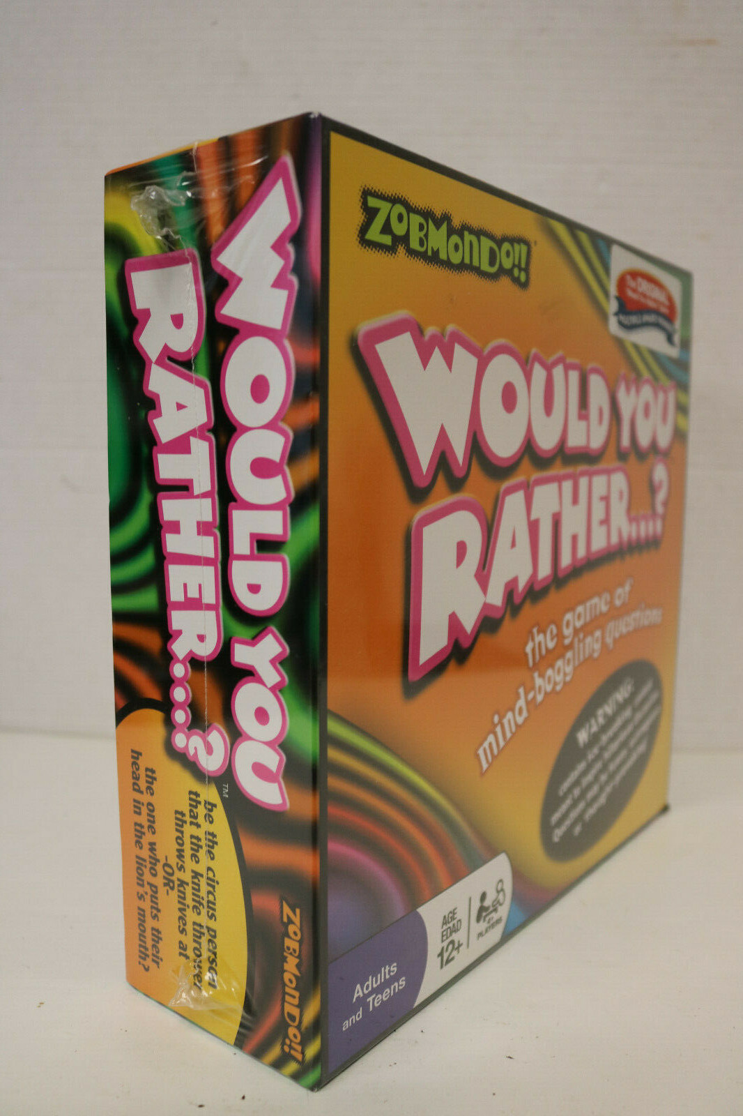 Would You Rather… The Original Boardgame by Zobmondo NIB
