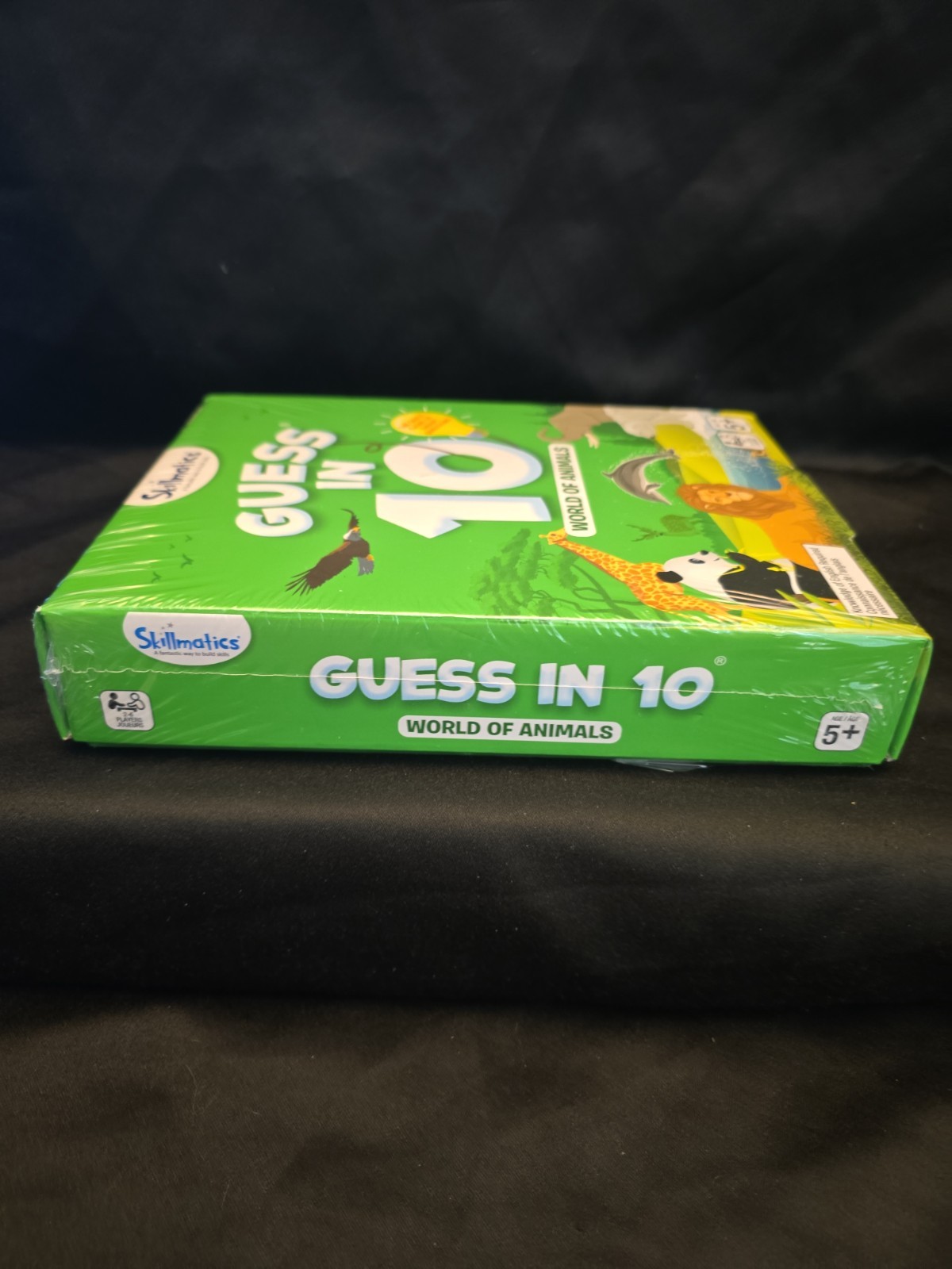 Skillmatics Guess in 10 Board Game – World of Animals – Educational Gift Ages 6+