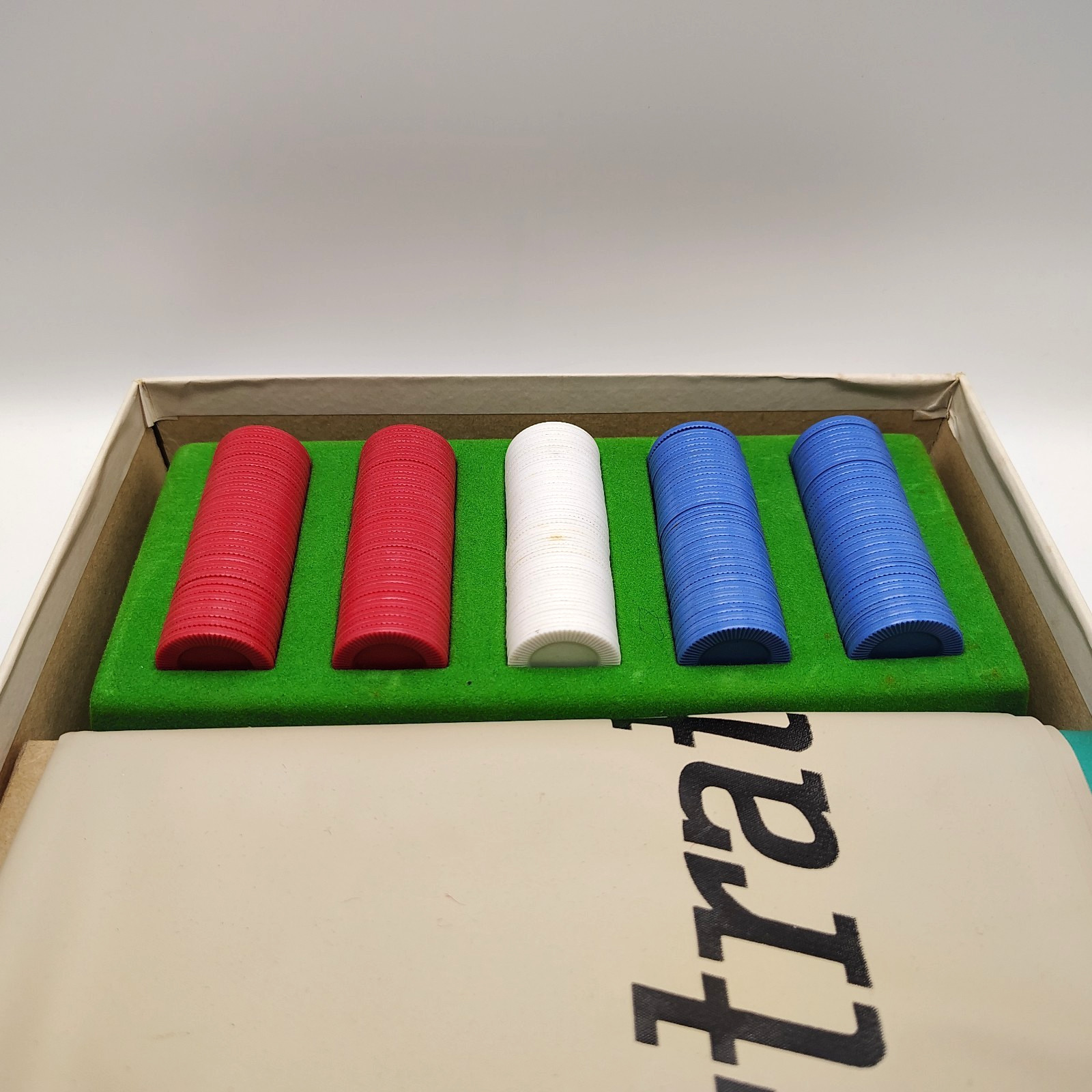 Strategy Poker Game Fine Edition Milton Bradley Complete Game Vintage 1967