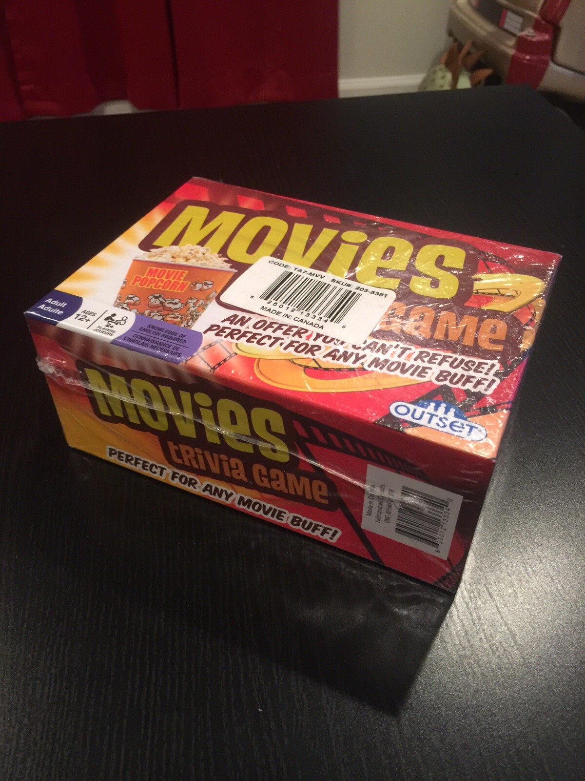 BRAND NEW Movies Trivia Game Outset 2018 SEALED – Family Game Night