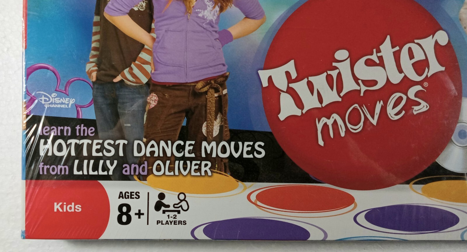 Disney Hannah Montana Twister Moves 2 Mats and 2 CDs Ages 8 or older.