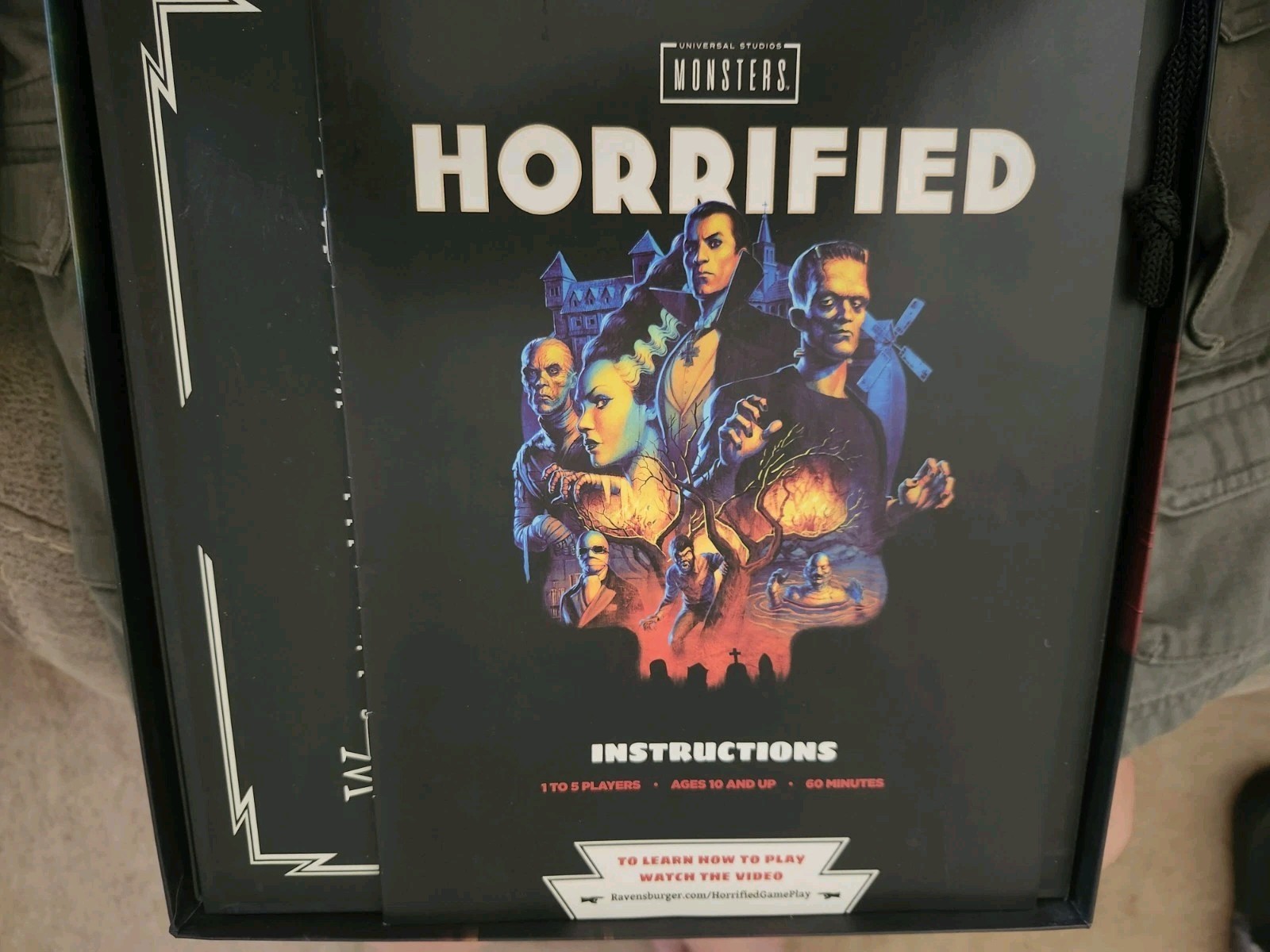 Ravensburger Horrified Universal Monsters Board Game