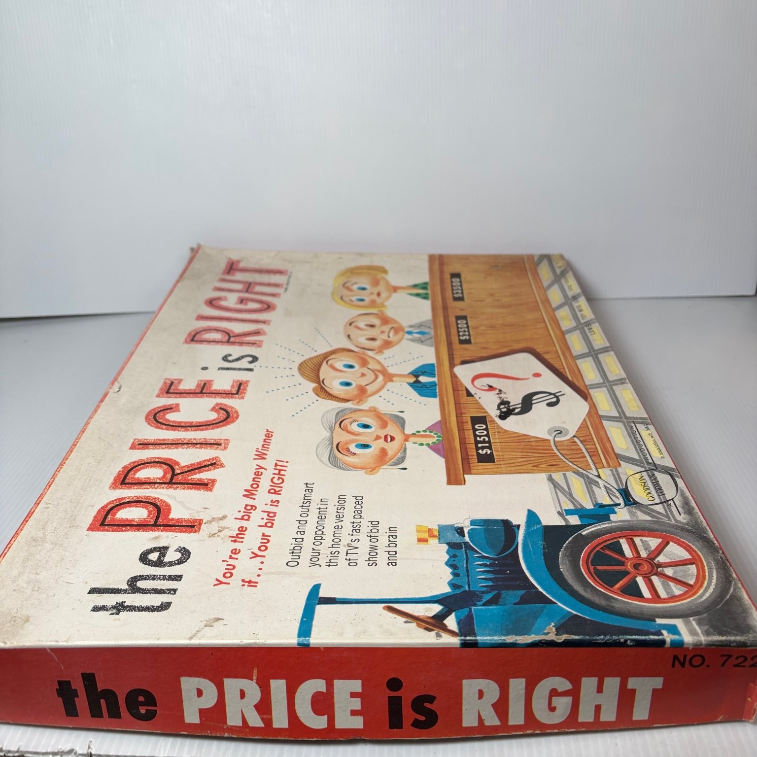 The Price is Right Lowell Toy Mfg. Board Game 2-4 Players 1950s Complete