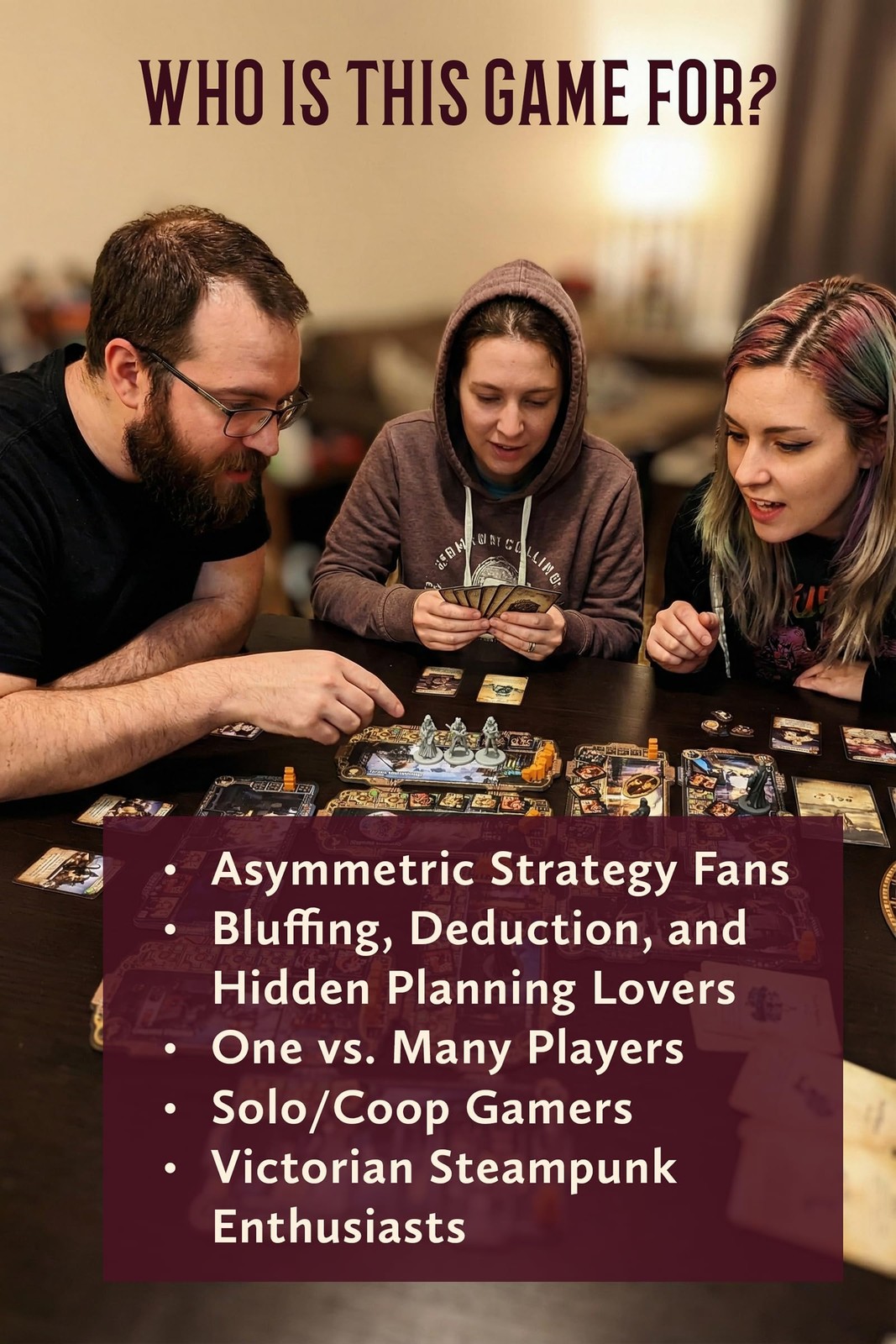 CrowD Games | City of The Great Machine Board Game | 1-4 Players | Ages 14 an…