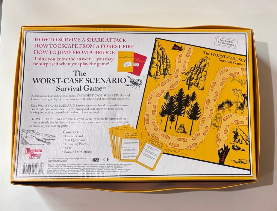 The Worst Case Scenario Survival Board Game