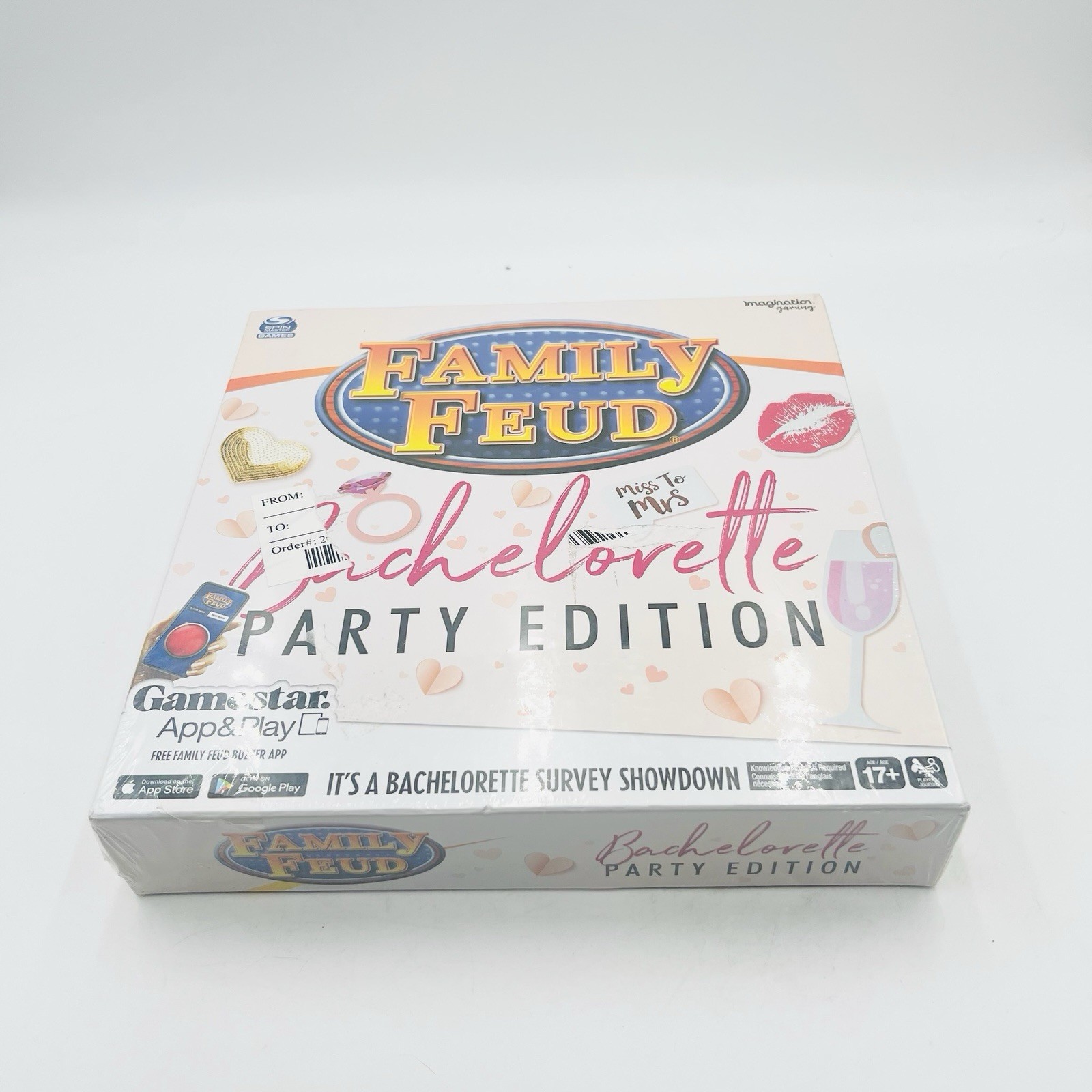 Spin Master Games Family Feud Bachelorette Party Edition SEALED Adult 17+ SEALED