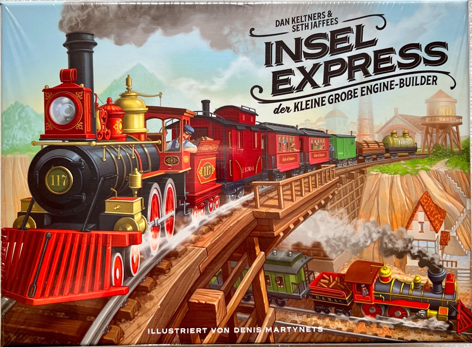 Island Express Deluxe Board Game Circus Card Game Family Game Expert Game