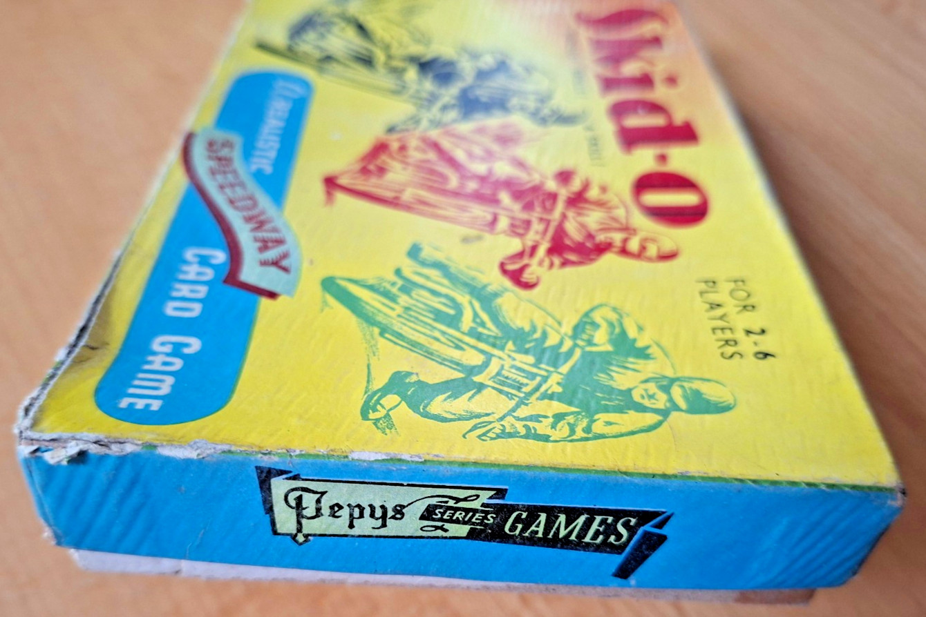 Skid-o / Skido – Pepys Game – First Edition (!?) 1951 or 1952 – Unplayed?