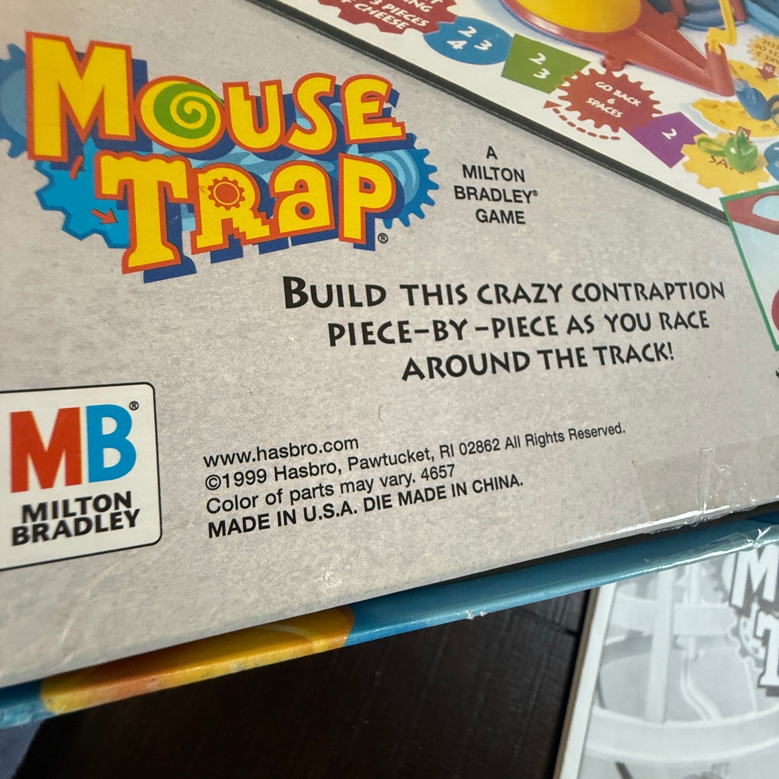 1999 Mouse Trap Board Game Milton Bradley Hasbro Complete As Seen Baby Einstein