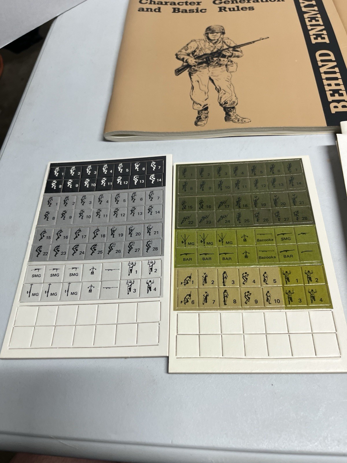 Behind Enemy Lines Board Game – World War 2 WW2 Role Playing Game RPG