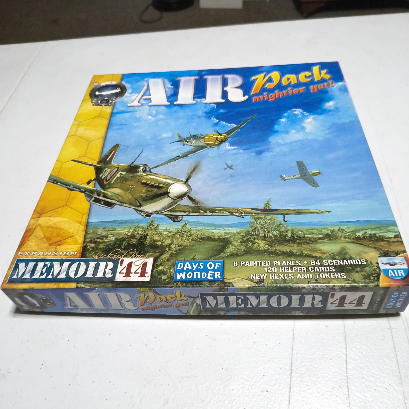 Memoir ’44 Air Pack 1st Edition Days of Wonder 2007 Miniature WW2 War Planes