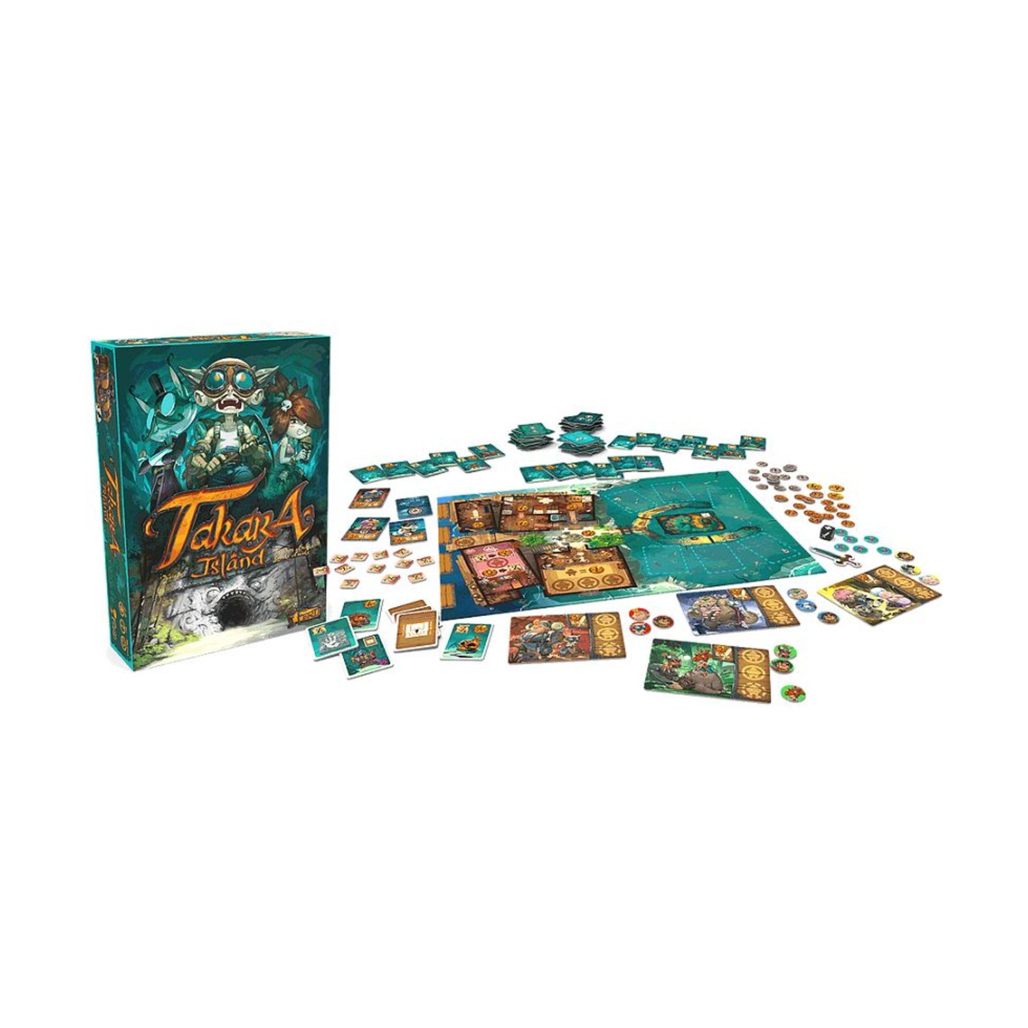 Ferti Boardgame Takara Island Box VG/NM