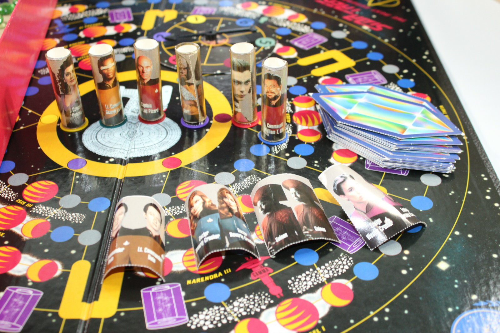 Star Trek:The Next Generation Game of the Galaxies Board Game 1993 #2040