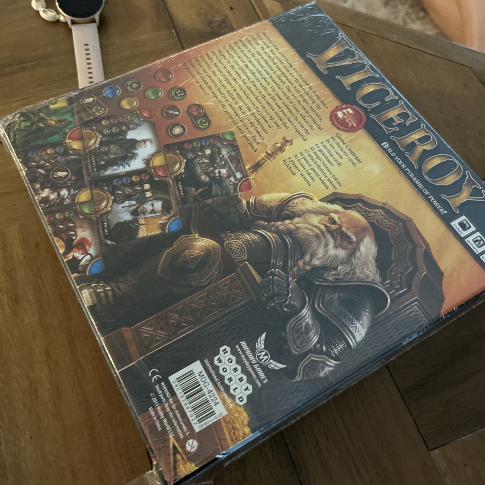 Sleeved Viceroy Mayday Games Board Game Complete