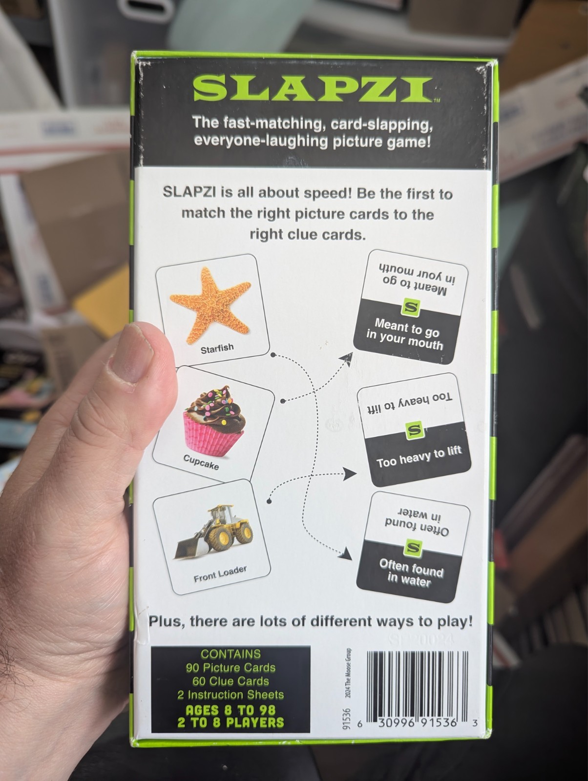 SLAPZI Fast Matching Card Slapping Card Game 100% COMPLETE 2024
