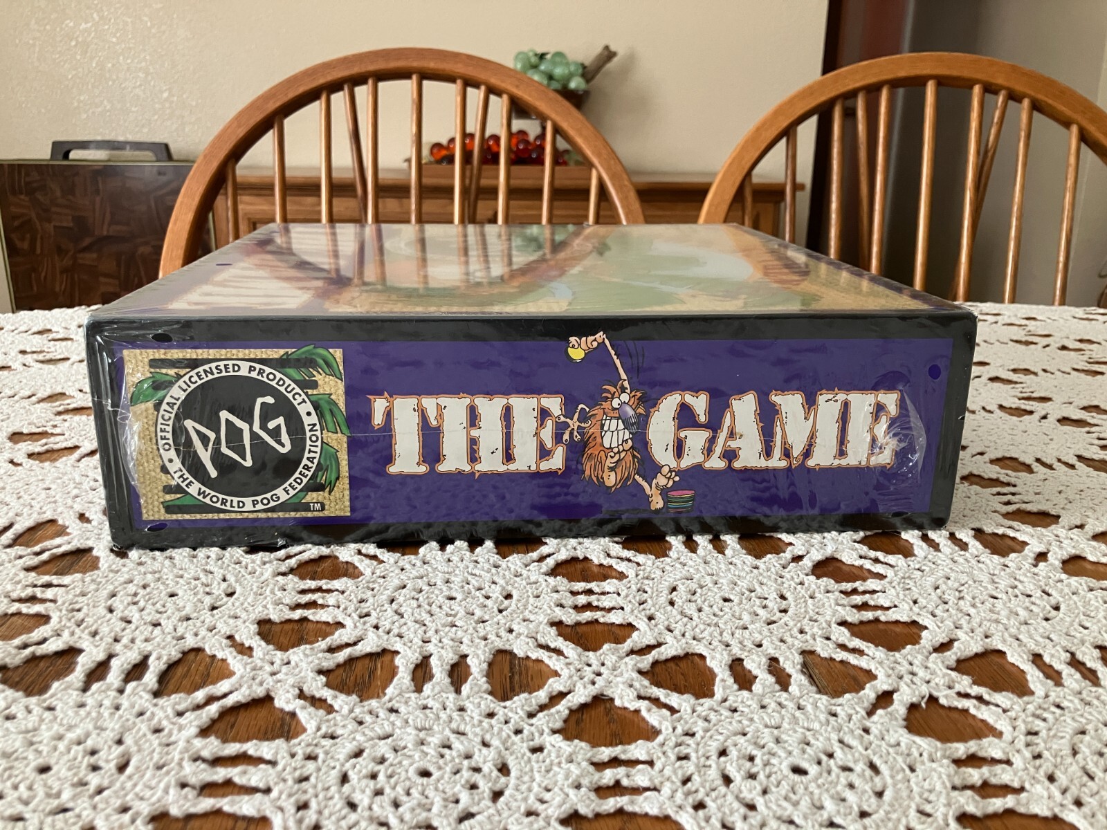 NOS Vintage 1994 MB World Pog Federation – Pog The Game 4501