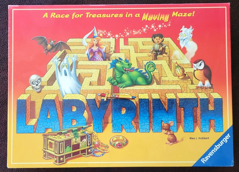Labyrinth Family Board Game Moving Maze 2007 Ravensburger NEW SEALED