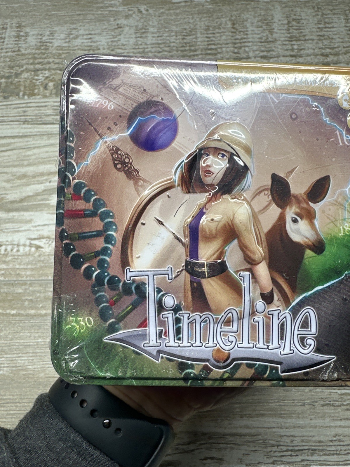 Asmodee Timeline Science and Discoveries Boxed Game 3rd Edition Complete NEW