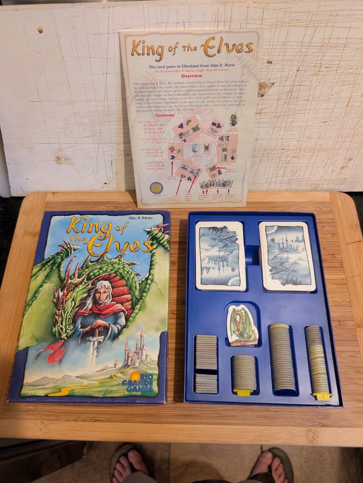 King of the Elves + Space Beans + High Bohn + Bohnaparte – Rio Grande Game Lot