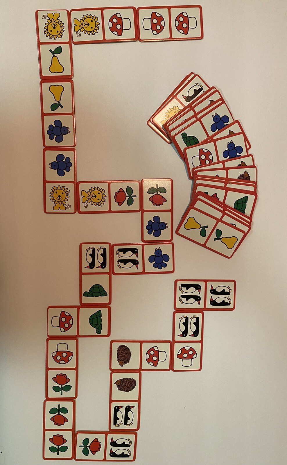 Ravensburger Vintage Picture Domino Game by Dick Bruna 1982 Age 4-8 Years Old