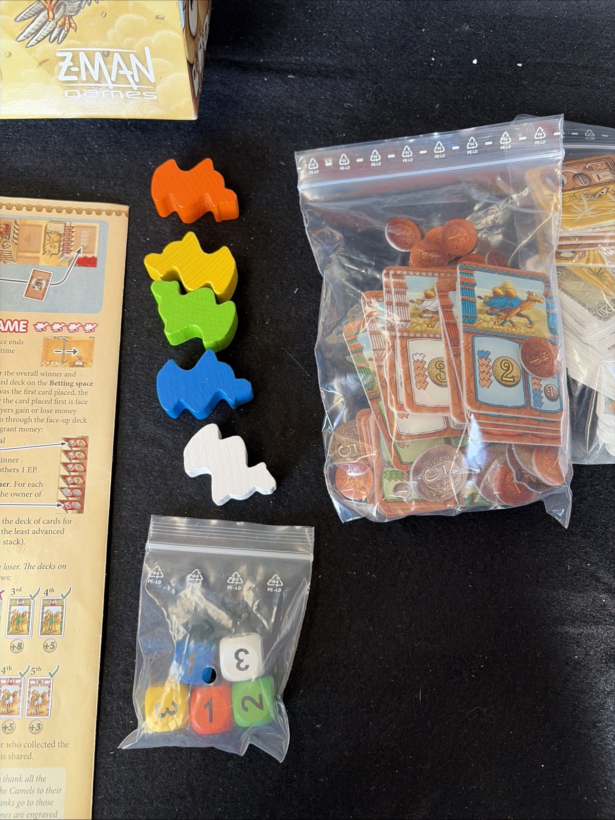 CAMEL UP Board Game – Steffen Bogen 2014 Z-Man 100% Complete
