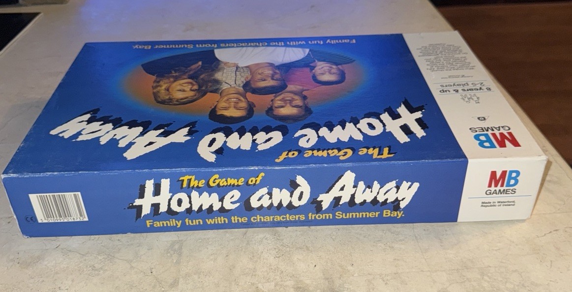 Home & Away Australian TV Show Board Game W/Characters From Summer Bay Complete