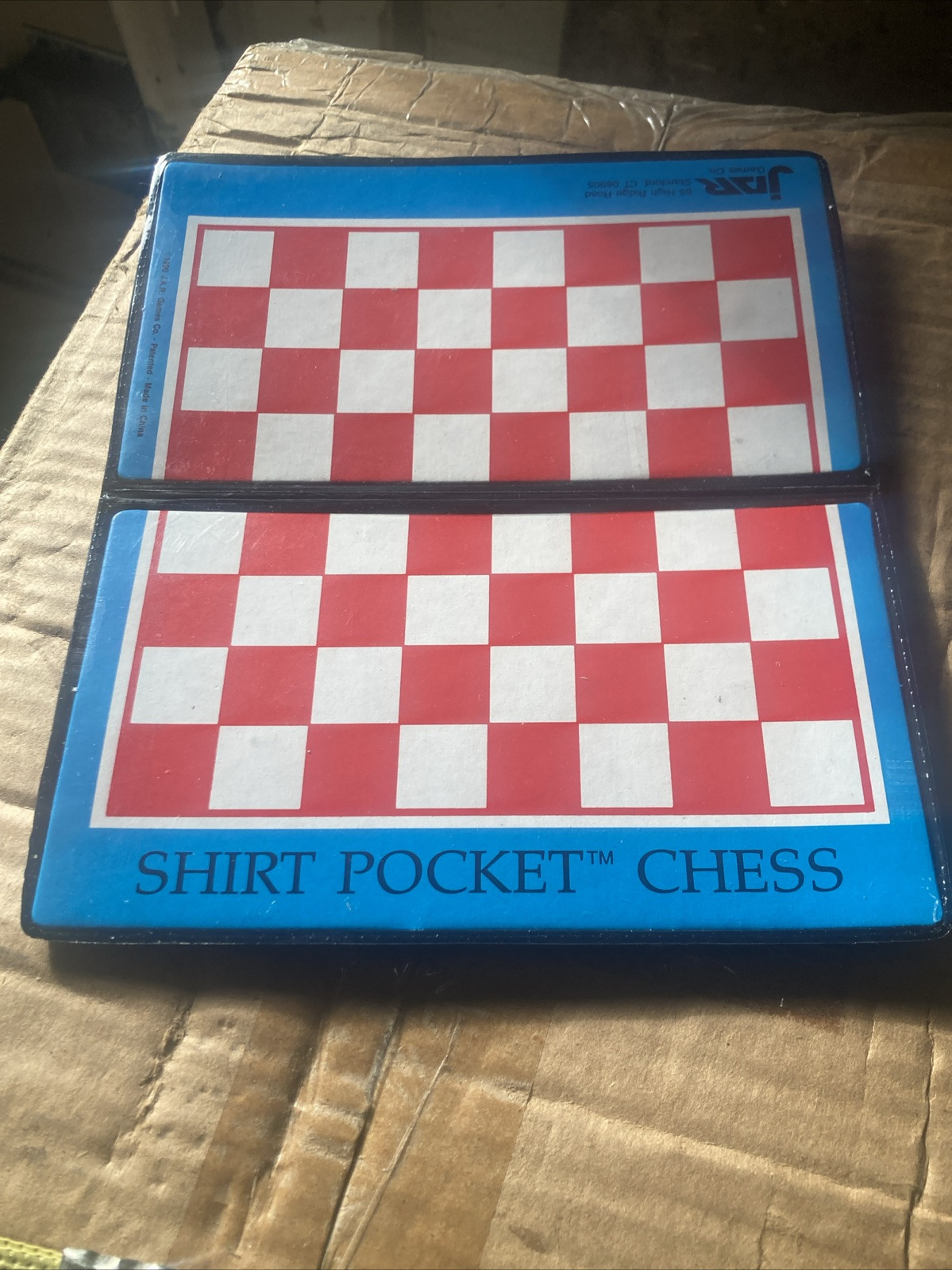 (36) NOS 1990 J.A.R. Games Pocket Chess & Checkers Sealed Cases Lot *RARE*
