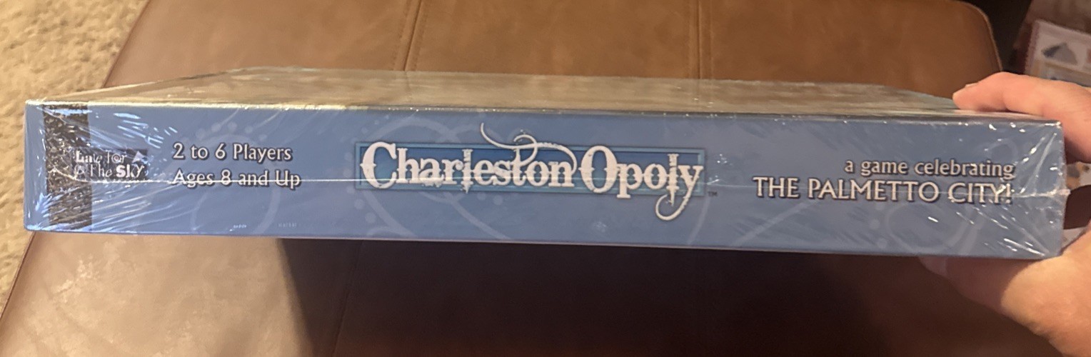 Late for the Sky Board Game Charleston SC Charleston Opoly Brand New/Sealed