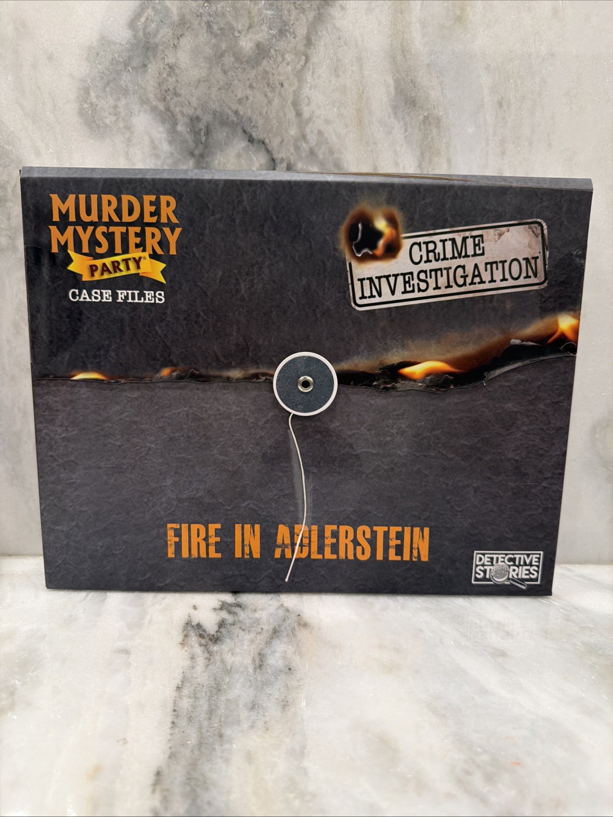 Murder Mystery Party Case Files Crime Investigation Game Fire In Adlerstein NEW