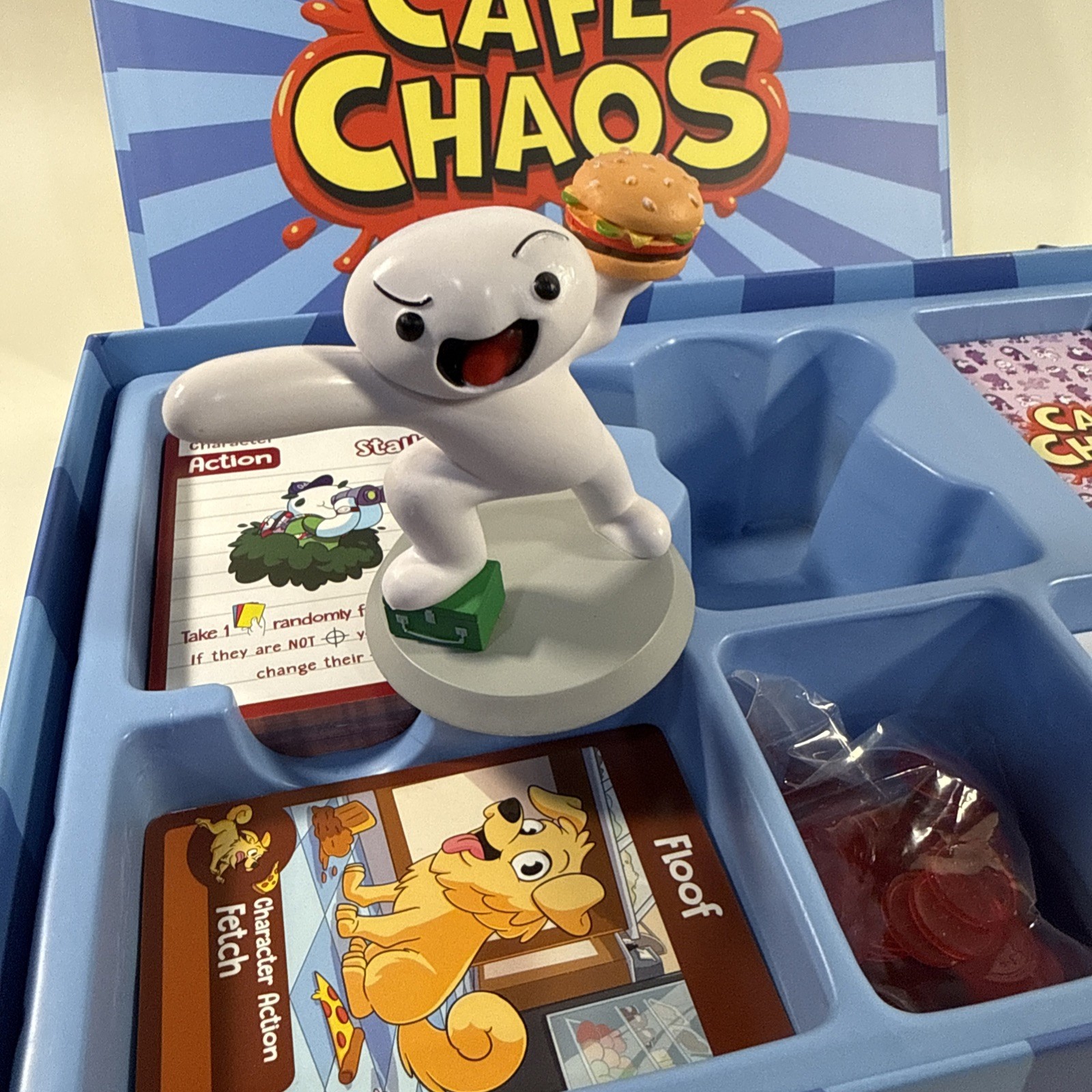 CAFE CHAOS Card Game (2020 Breaking Games) — Complete In Box