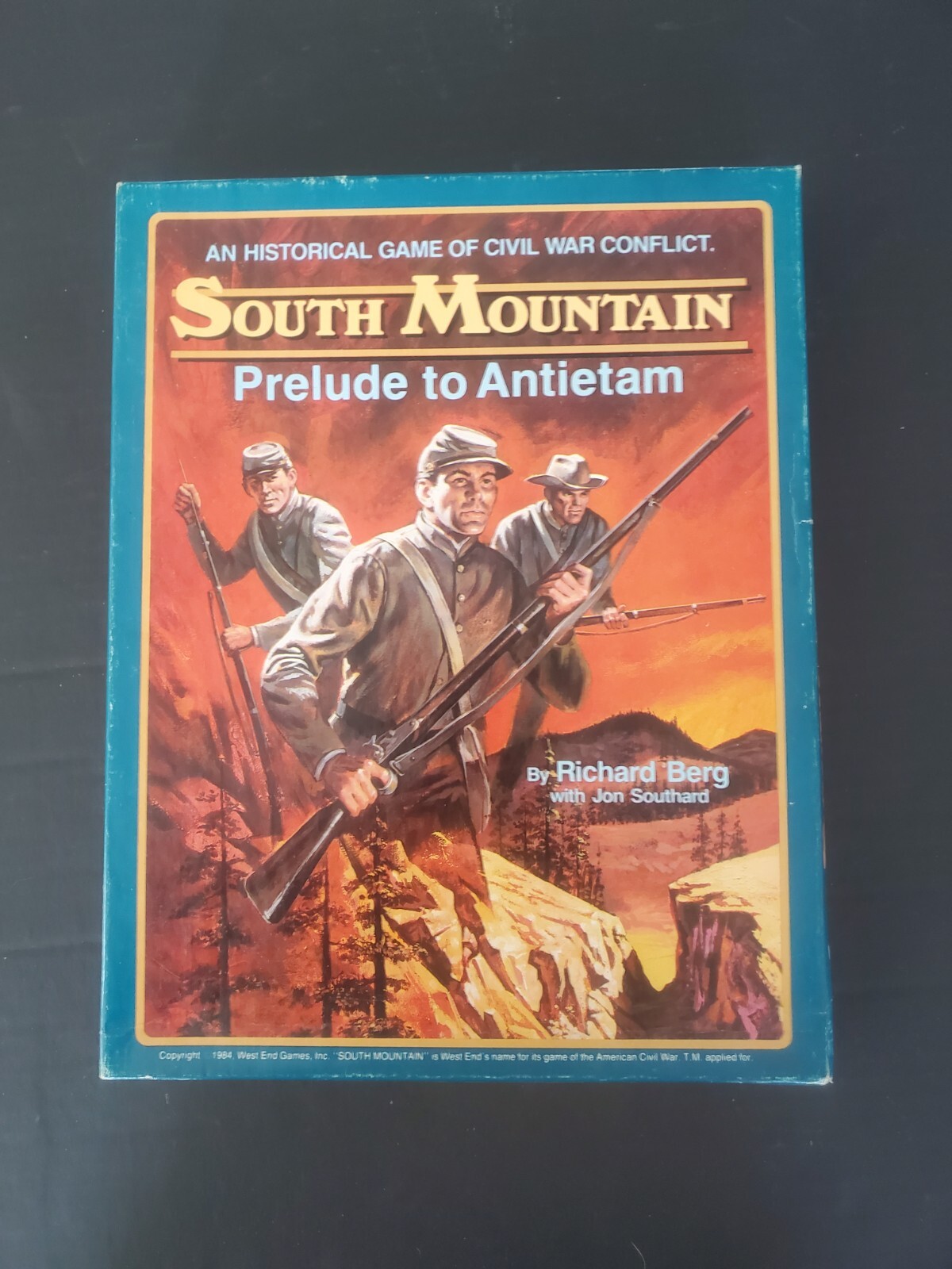 WEST END GAMES SOUTH MOUNTAIN COMPLETE PUNCHED