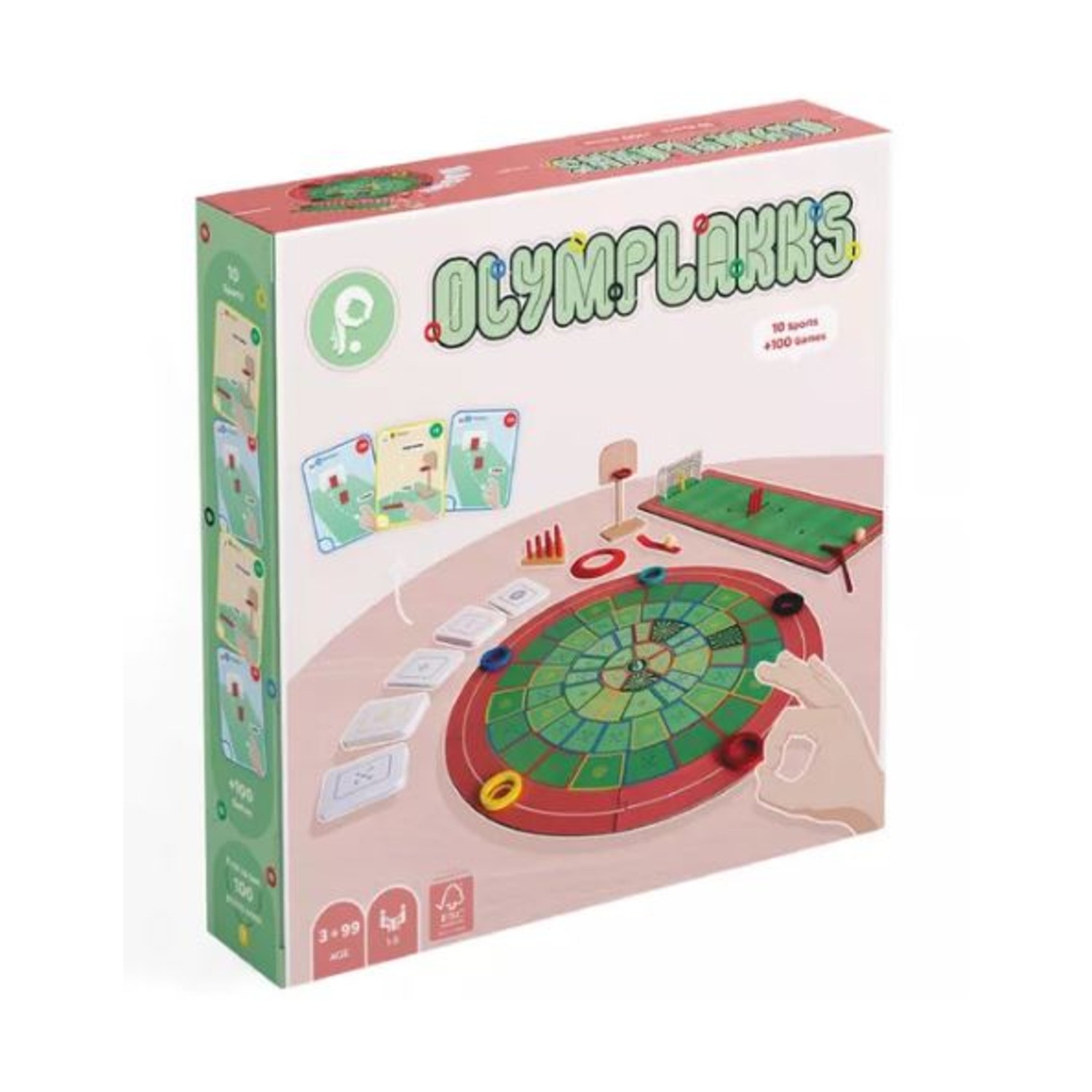 Plakks Entertainment Dexterity Games Olymplakks Box NM