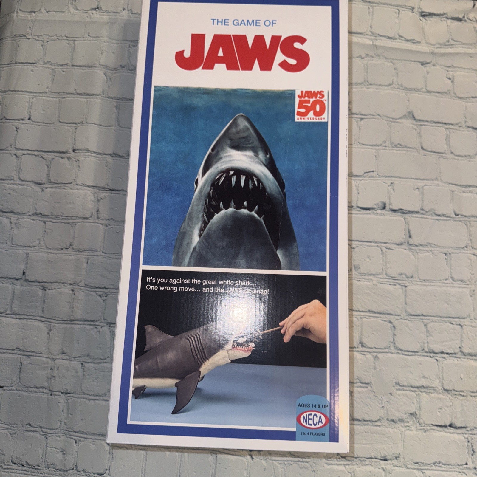 NECA The Game Of Jaws 50th Anniversary Game movie Action Figure RARE NEW