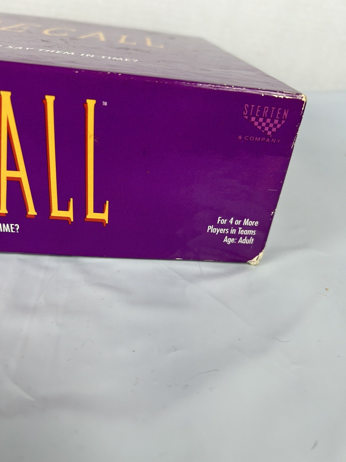 Rapid Recall Board Game 1993 VTG Fast Fun Memory Friends Family Complete EUC