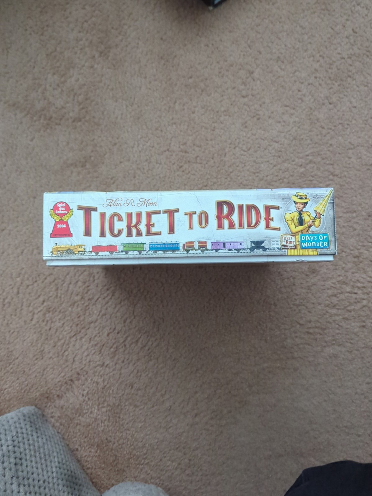 Days of Wonder Ticket To Ride by Alan R. Moon Train Adventure Board Game 2012