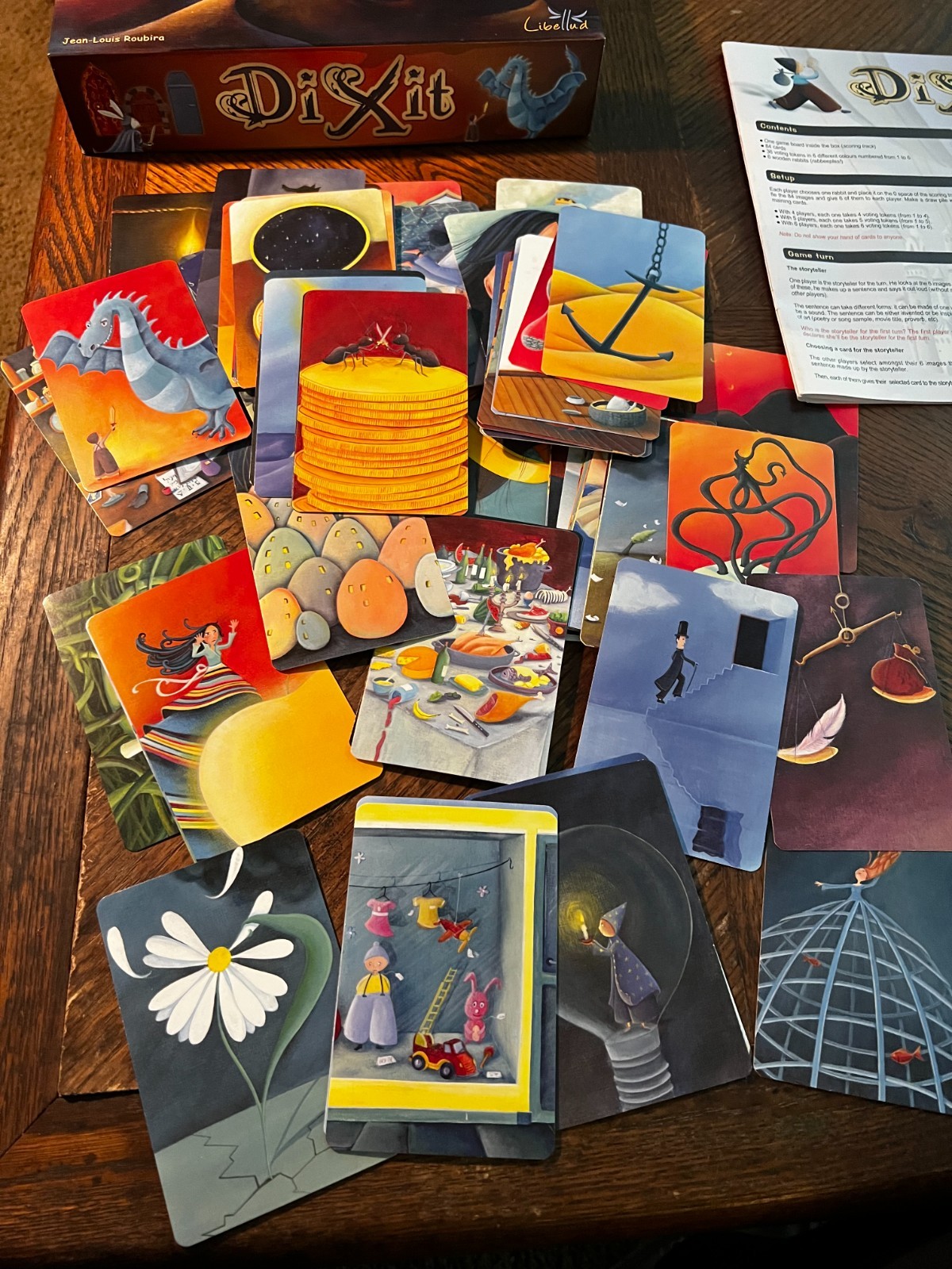 Dixit Board Game 2010 Game of the Year Made in Germany Creative Storytelling