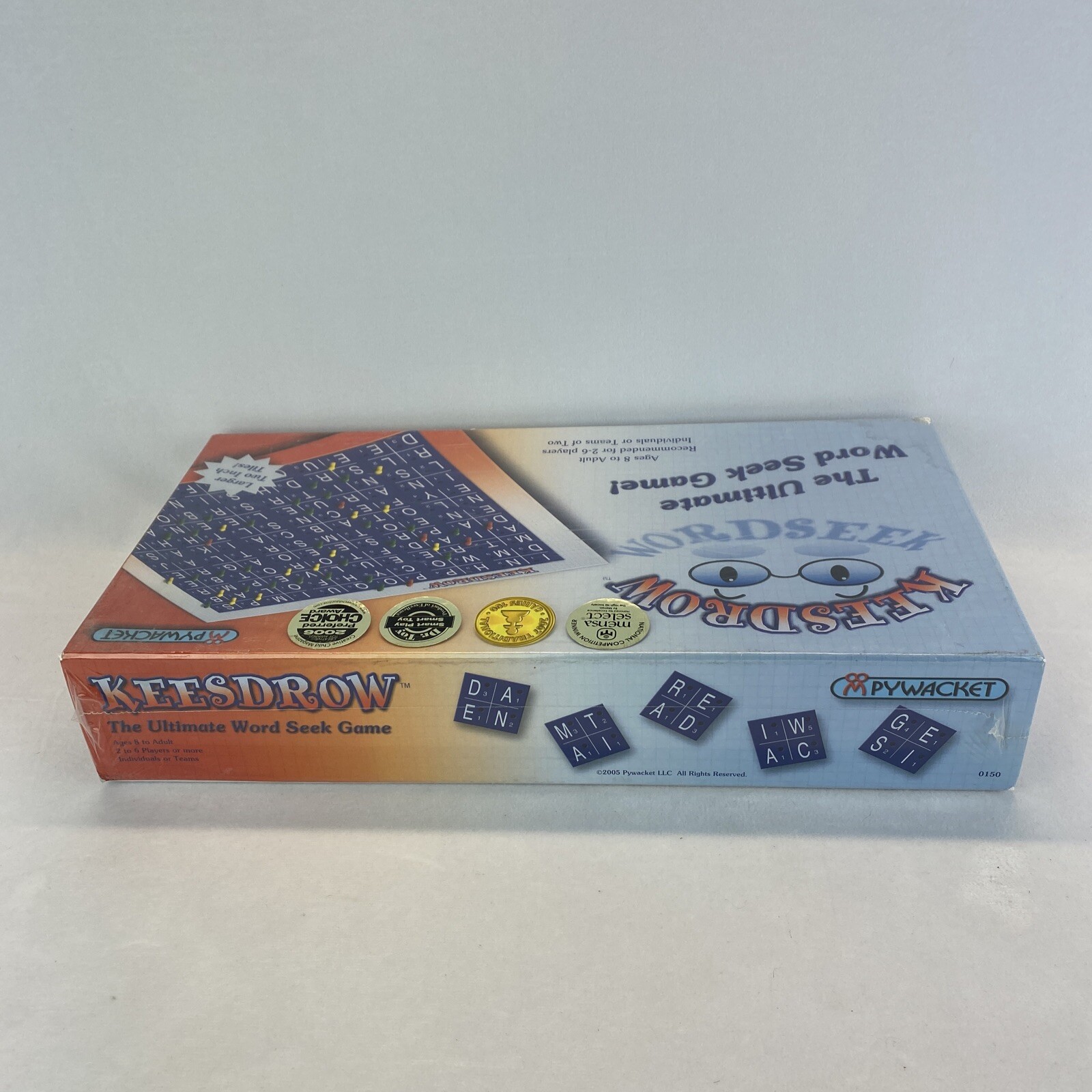 Keesdrow The Ultimate Word Seek Game Board Game Mensa Smart Play Toy Pywacket