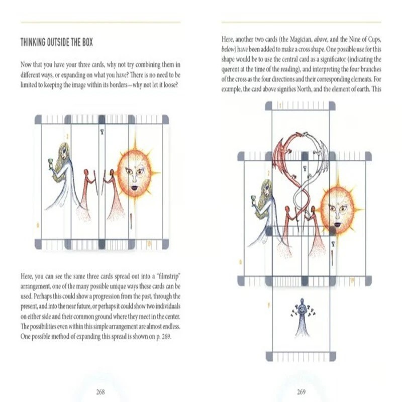 The Transparent Tarot 2nd Edition | Cards for Meditation & Spiritual Reading New