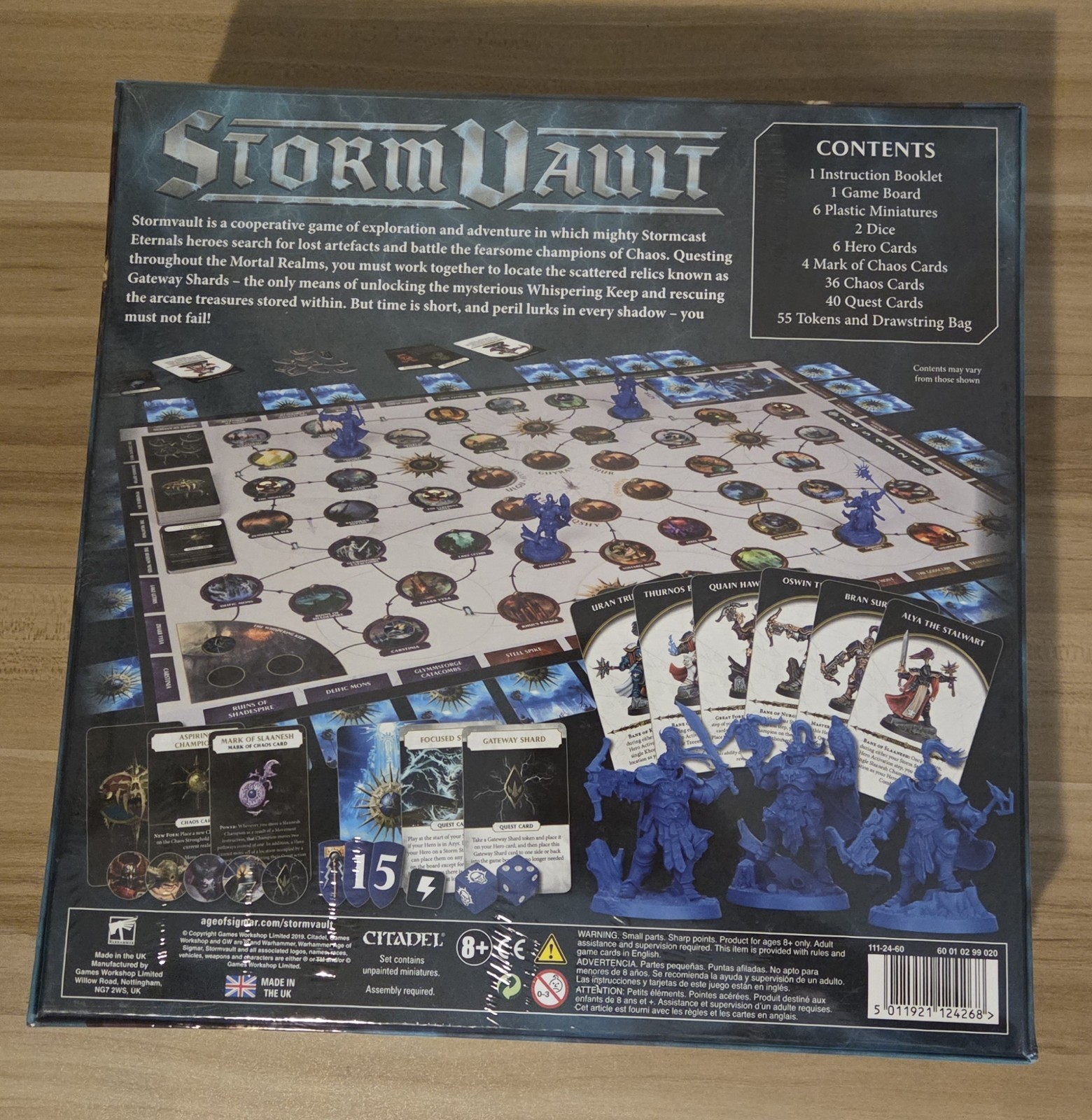StormVault Warhammer Fantasy Adventure Board Game New