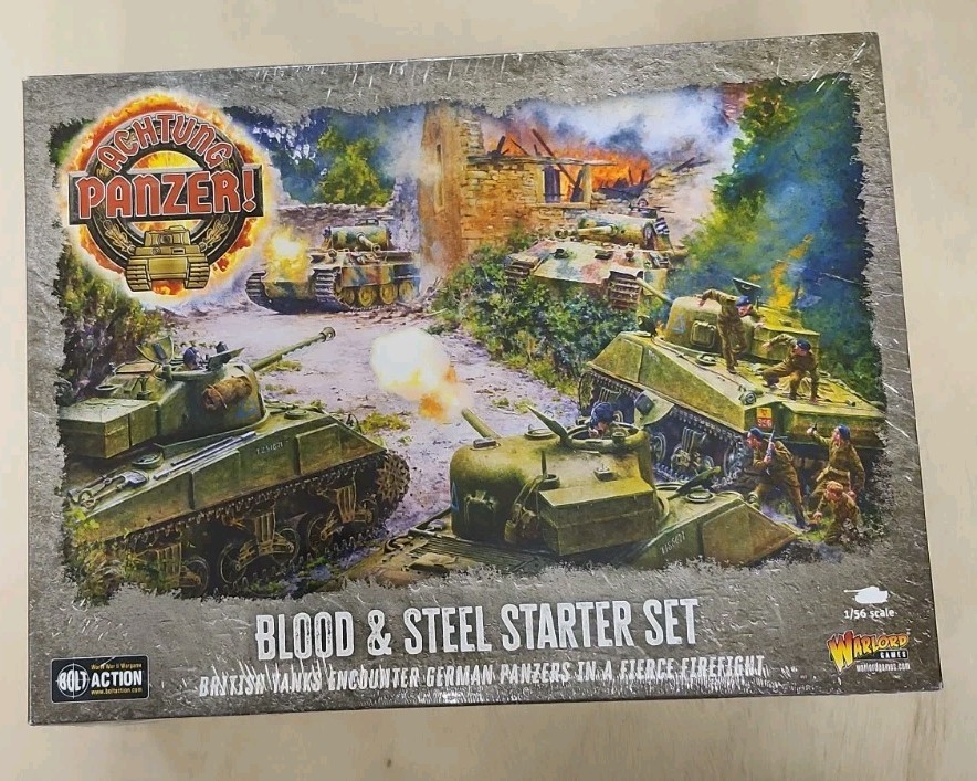 Achtung Panzer! – Blood & Steel Starter Set Bolt Action by Warlord Games NEW