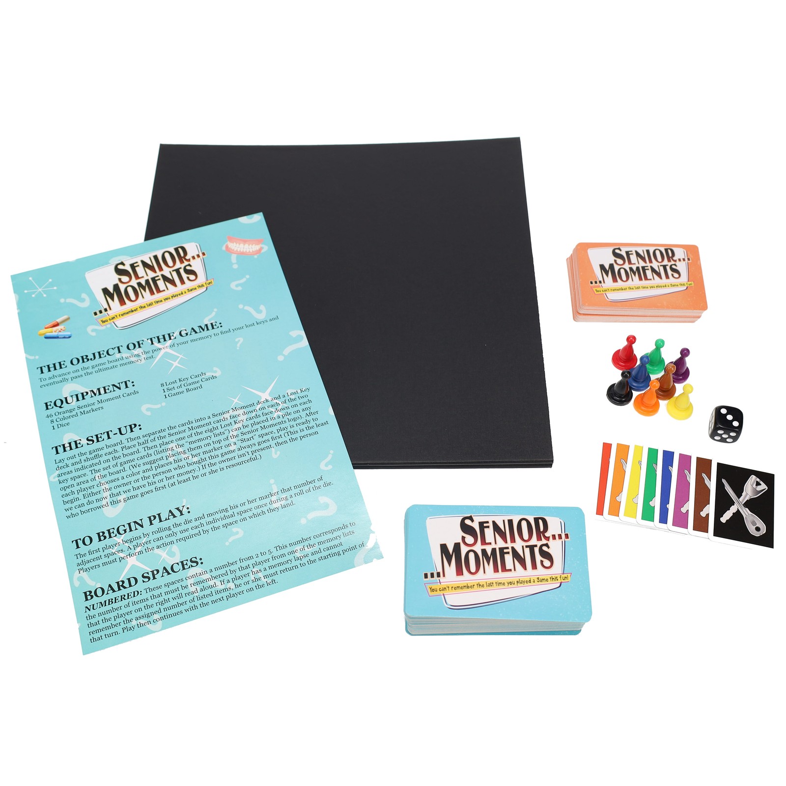 TDC Games Senior Moments Bundle Pack – Board Game and Travel Card Game