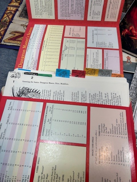 The new Dungeons and Dragons board game #1070 from 1991 LQQK!